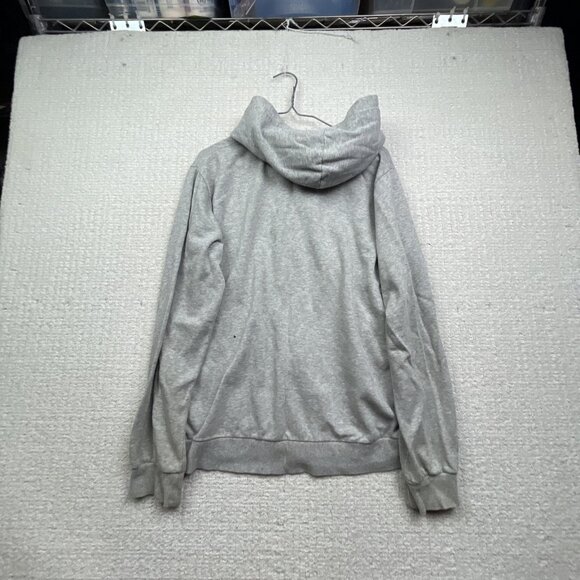 Y2K DC Shoes Full Zip Hoodie Men S Logo Gray Purple Skateboarding Grunge Read - Picture 14 of 16